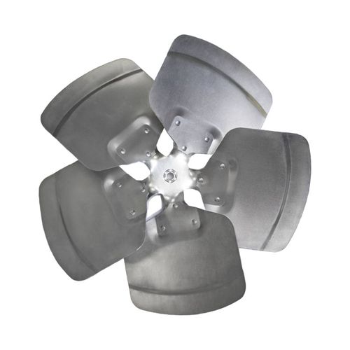 Main product image of Revcor 105804-07, Fan Blade, 18" Diameter, 5-Blade, 35 Pitch, 1/2" Bore, Cw Facing Discharge, 19C62