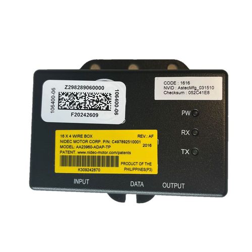Main product image of 620605-06, Nidec Ecm Blower Motor Wire Box Replacement Kit, 16X4 Pin, 20P57