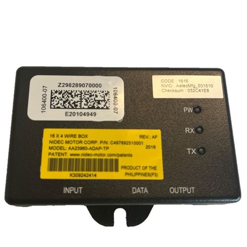 Main product image of 620605-07, Nidec Ecm Blower Motor Wire Box Replacement Kit, 16X4 Pin, 20P65