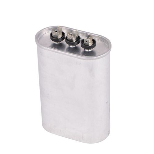Main product image of 101074-03, 70/7.5 Mfd Dual Run Capacitor, 440 Vac, Oval, 21W82