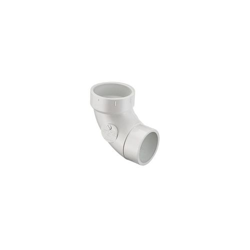 Main product image of 101461-01, Pvc Dwv 90 Deg Street Elbow, 2 In, H X Spg, 34W48