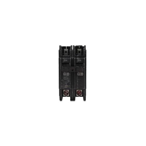 Main product image of 47A8901, Circuit Breaker, 2 Pole, 15A, 120/240V, Miniature, With Lugs, 47A89