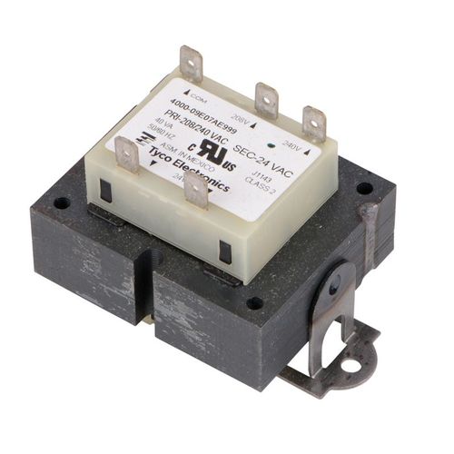Main product image of 60J4301, Transformer, 40 Va, 240 Vac 50/60 Hz Primary, 24 Vac Secondary, 60J43