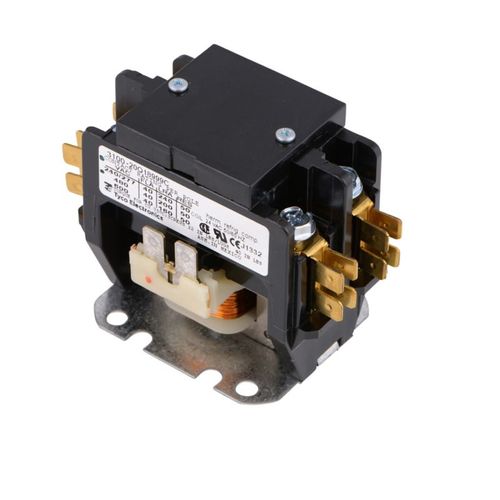 Main product image of 72L1201, Definite Purpose Contactor, 40 Amp, 2-Pole, 24 Vac 60/50 Hz Coil, 72L12