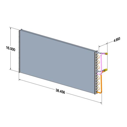 Main product image of 606572-01, Condenser Coil, Reheat, 74W40
