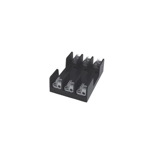 Main product image of P-8-10259, Bussmann R60100-3Cr, 100 Amp Fuse Block, Open Style; Box Lug Connections, Class H, 600 Volt, 75G87