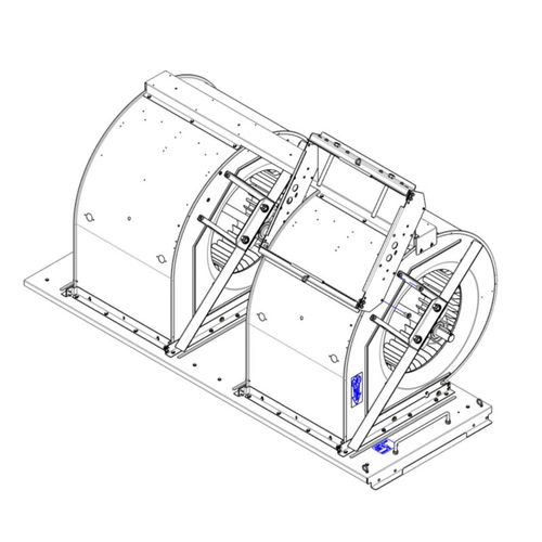 Main product image of 606220-01 Blower Assembly (Unpainted), 78W89