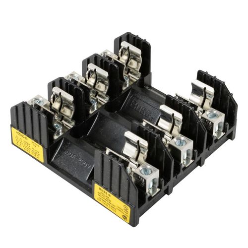 Main product image of 103150-01, Marathon R6F30A3B, 30 Amp Fuse Block, Open Style; Box Lug Connections, Class H; (Dia X L): 13/16 X 5", 600 Volt, 81W70