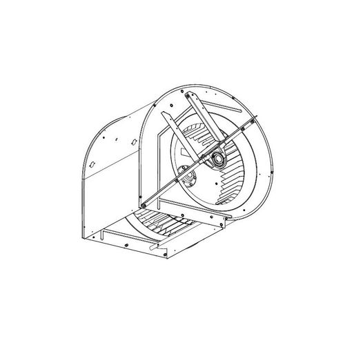 Main product image of 606222-01, Belt Drive Blower Assembly, Unpainted, 82W02
