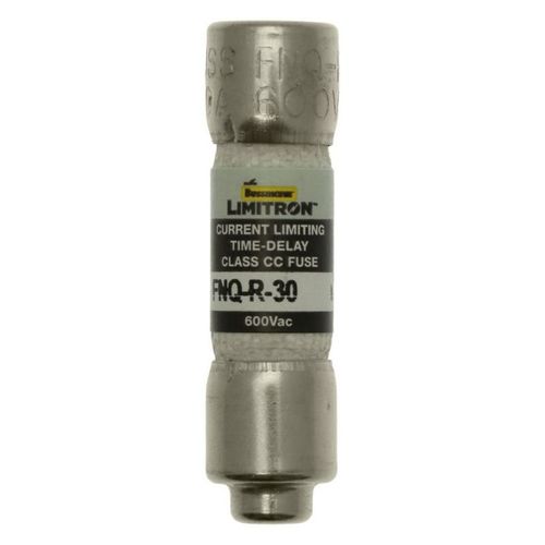 Main product image of 102555-01, Bussmann Fnq-R-30, 30 Amp Dual-Element Time Delay Fuse Fuse, Class Cc, 600 Vac, 87W57