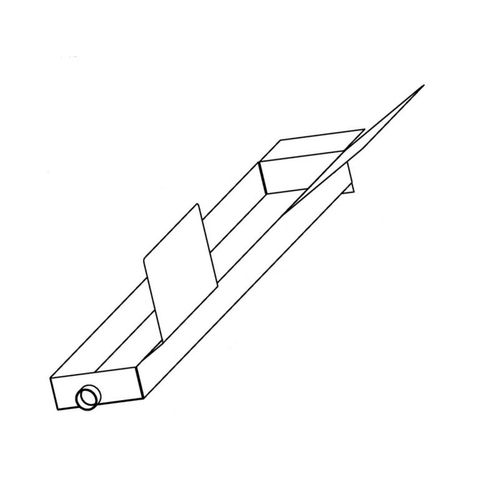 Main product image of Lb-61401Cd, Metal Drain Pan Assembly, 40 X 5.5 X 2.63 Inch, 91L06