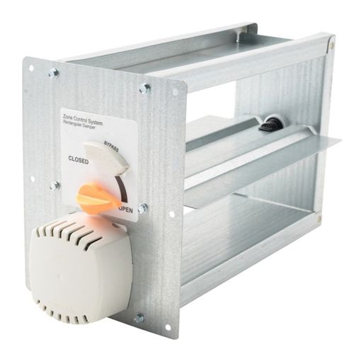 Main product image of Zone Damper, Rectangular, Side Mount, 12" X 8", 6723L, X4218