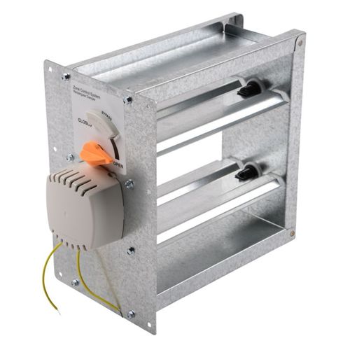 Main product image of Zone Damper, Rectangular, Side Mount, 10" X 10", 6732L, X4228