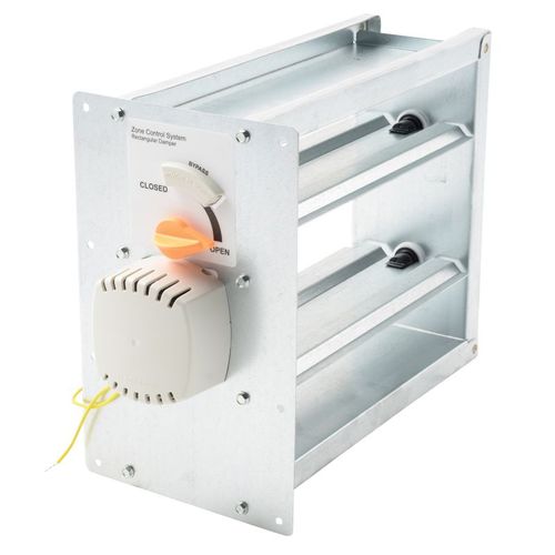 Main product image of Zone Damper, Rectangular, Side Mount, 12" X 10", 6733L, X4229