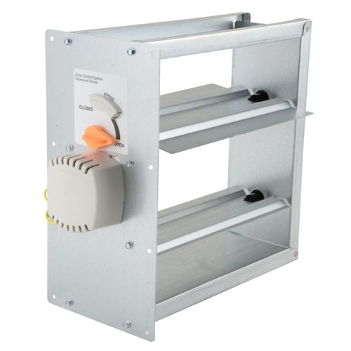 Main product image of Zone Damper, Rectangular, Side Mount, 12" X 12", 6743L, X4239