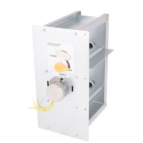 Main product image of Zone Damper, Rectangular, Bottom Mount, 8" X 12", 6813L, X4253