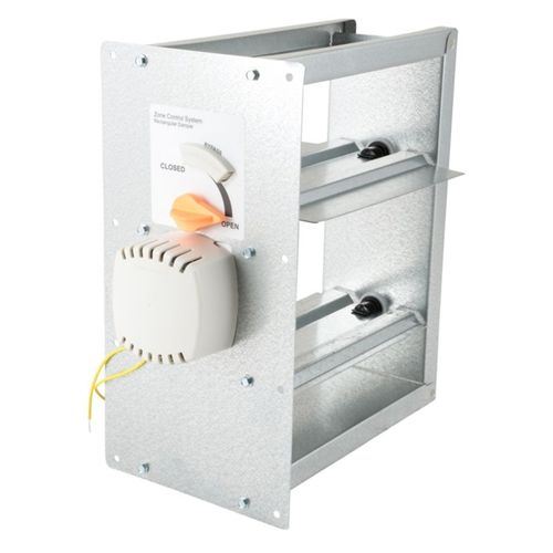 Main product image of Zone Damper, Rectangular, Bottom Mount, 10" X 12", 6823L, X4260
