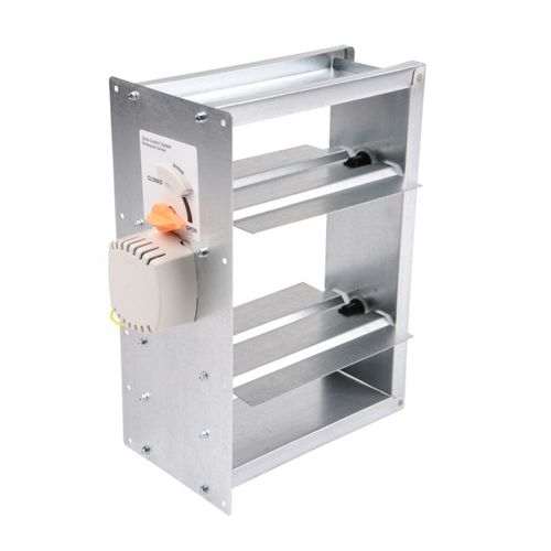 Main product image of Zone Damper, Rectangular, Bottom Mount, 10" X 14", 6824L, X4261