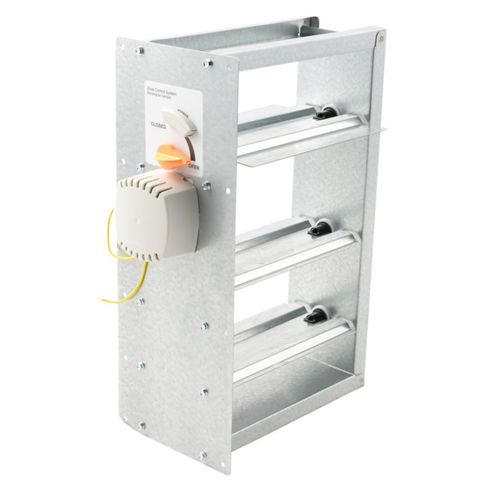 Main product image of Zone Damper, Rectangular, Bottom Mount, 10" X 16", 6825L, X4262