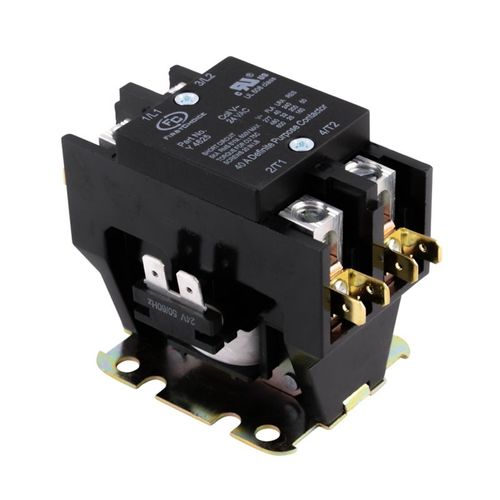 Main product image of Firstchoice Ec40224-Ew, Definite Purpose Contactor, 40 Amp, 2-Pole, 24 Vac Coil, Y4625