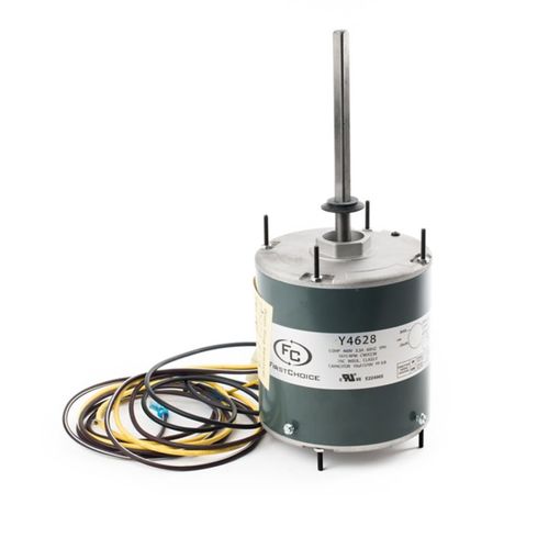 Main product image of Firstchoice, Condenser Fan Motor, 1/2 Hp, 460V-1Ph, 1075 Rpm, 70C, Y4628