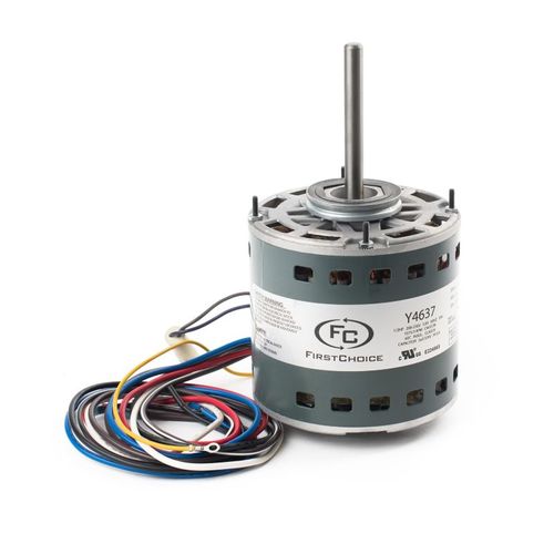 Main product image of Firstchoice Wg840588-Ew, Blower Motor, 1/2 Hp, 208/230V-1Ph, 3 Speed, 1075 Rpm, 5 Amps, Y4637