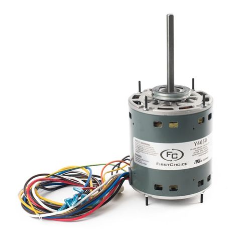 Main product image of Firstchoice Wg840467-Ew, Blower Motor, 1/5-3/4 Hp, 4 Speed, 208/230V-1Ph, 1075 Rpm, 3.8 Amps, Multi-Horsepower, Y4650