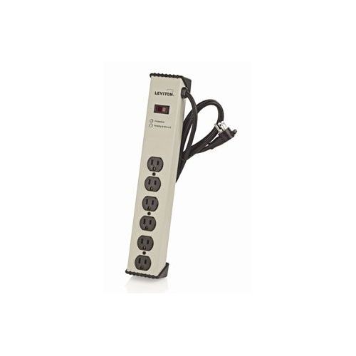 Main product image of Surge Protected 6 Outlet Strip w/ Switch, 15A, 125V