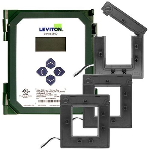 Main product image of VerifEye Series 2500, Submeter, Indoor/Outdoor, 120/208v or 277/480v, 3 Phase, 800a, 3 Split Core Current Transformers, Electric Meter Kit