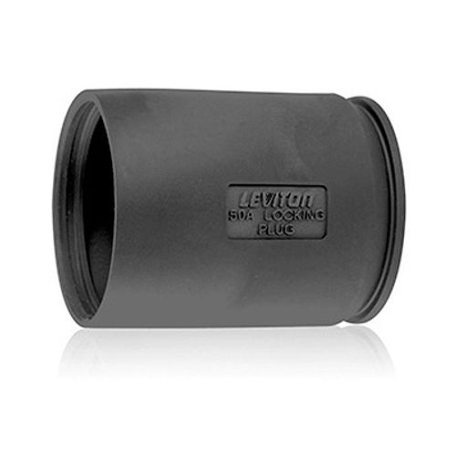 Main product image of Locking Plug Boot, 50A, Non-NEMA, Black, 7715CR