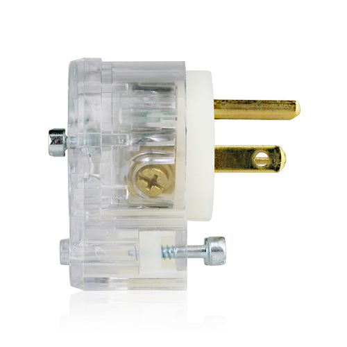 Main product image of Hospital Grade Straight Blade Plug, 20A, 250V, NEMA 6-20P (Black/White), 8415-CAT
