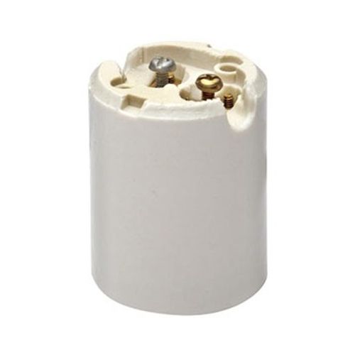 Main product image of Incandescent Lampholder, Mogul Base (White), 8694
