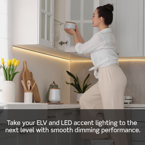 Main product image of Decora Smart Wi-Fi Dimmer, ELV/LED Phase Selectable, White, D2ELV-1BW