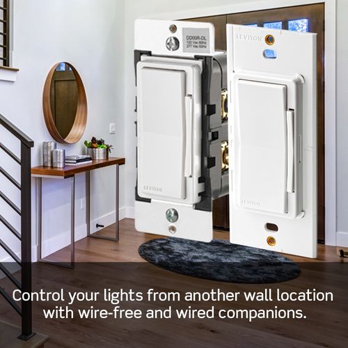 Main product image of Decora Smart Wi-Fi Dimmer, ELV/LED Phase Selectable, White, D2ELV-1BW