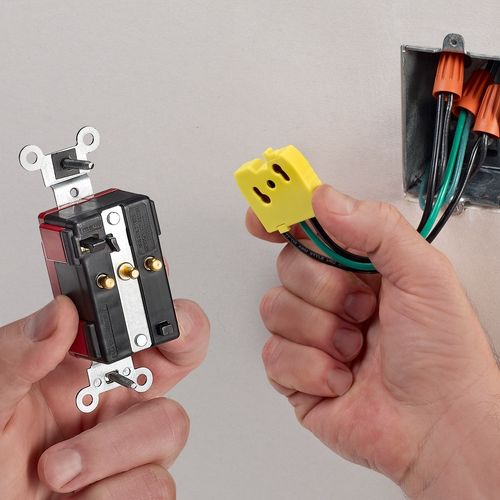 Main product image of Lev-Lok Toggle Switch, 20A, 120/277V (White), M1221-W