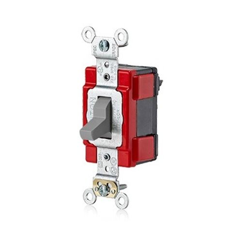 Main product image of Lev-Lok Toggle Switch, 20A, 120/277V (Gray), M1223-GY