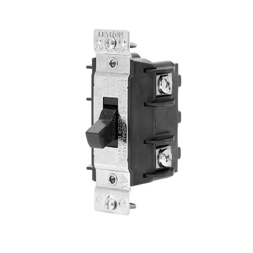 Main product image of 2P, 1-Phase Black Manual Motor Toggle Control, 30A (600V), MS302-DSS