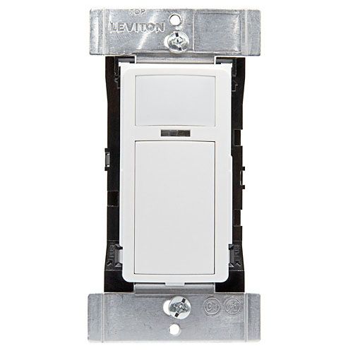 Main product image of Decora Infrared In-Wall Occupancy Sensor, 2100 Sq. Ft. - White, ODS15-GHW