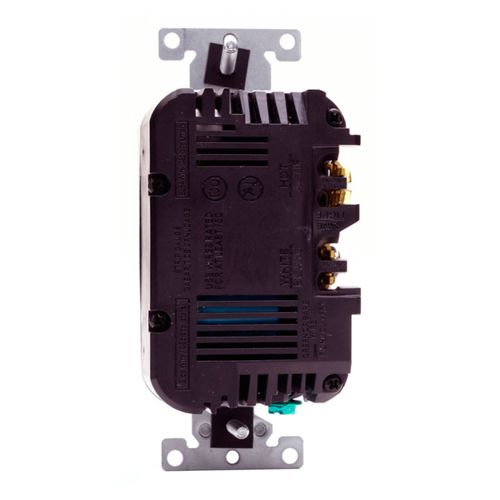 Main product image of Decora Tamper-Resistant Combination Duplex Receptacle w/ 18W (3.6A) Dual Type A/C USB Charger, NEMA 5-15R - White (15A, 125V)