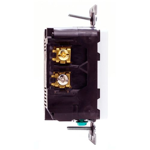 Main product image of Decora Tamper-Resistant Combination Duplex Receptacle w/ 18W (3.6A) Dual Type A/C USB Charger, NEMA 5-15R - White (15A, 125V)