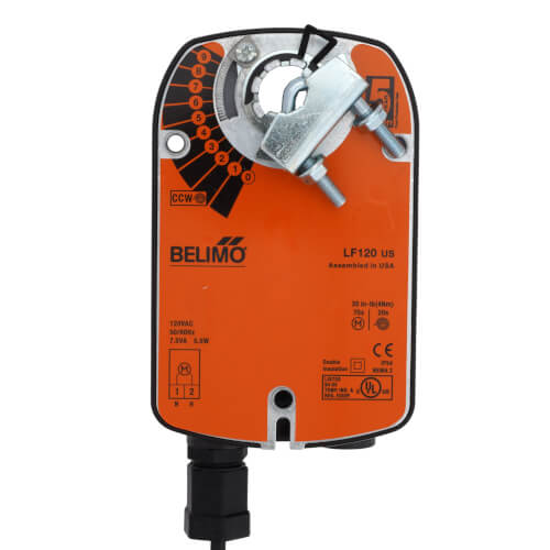 LF120 Belimo LF120 Spring Return FailSafe, On/Off Damper Control
