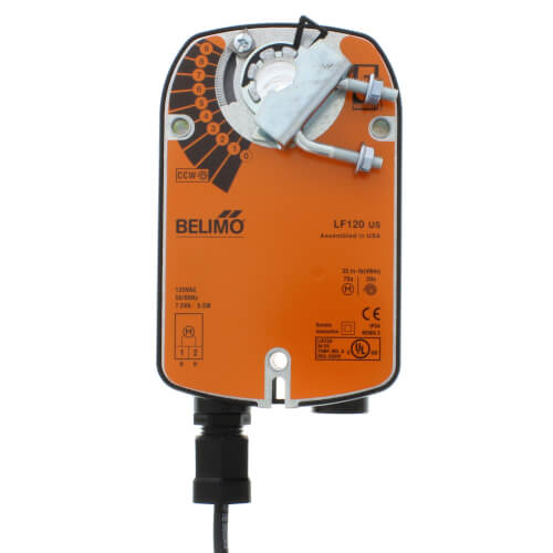LF120 Belimo LF120 Spring Return FailSafe, On/Off Damper Control