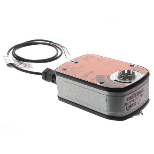 Main product image of Spring Return Fail-Safe, Reversible, On/Off/Floating Point Damper Control Actuator, Direct Coupled - 24 VAC/DC (No Aux Switch)