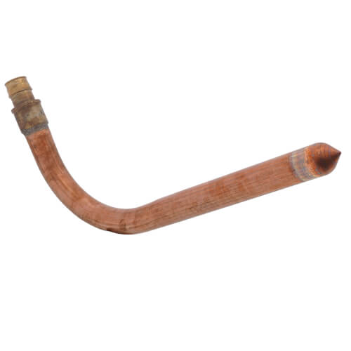 Main product image of Copper Stub Ell, 1" PEX x 1" Copper, 13" x 8" (Lead Free Brass)