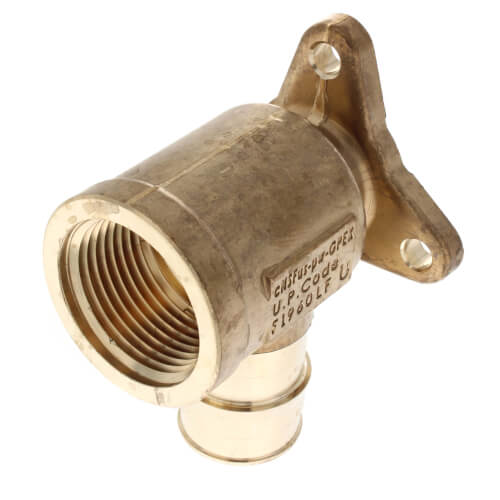 Main product image of 1" ProPEX x 1" FIP Drop Ear Elbow (Lead Free Brass)