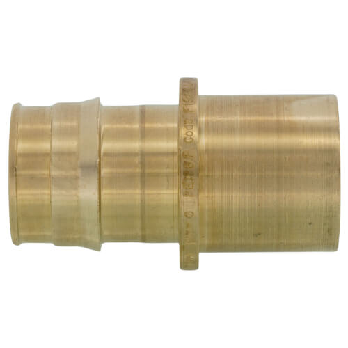 Main product image of 1" ProPEX x 1" Male Sweat Copper Fitting Adapter (Lead Free Brass)