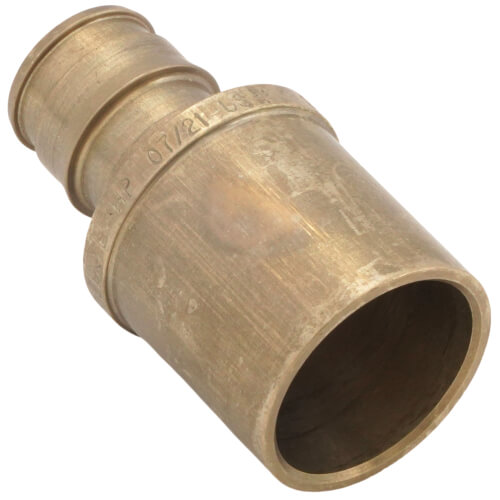 1/2" ProPEX x 3/4" Male Sweat Copper Fitting Adapter (Lead Free Brass)