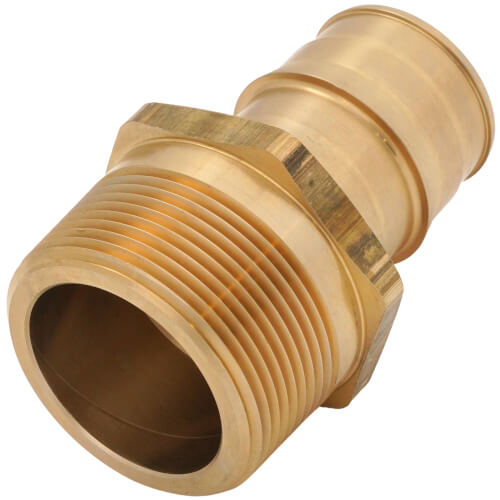 Main product image of 1-1/2" ProPEX x 1-1/2" NPT Male Adapter (Lead Free Brass)