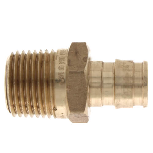 Main product image of 1/2" ProPEX x 1/2" NPT Male Adapter (Lead Free Brass)