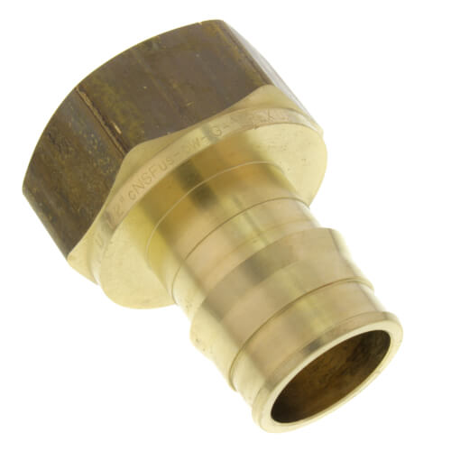 Main product image of 1-1/2" ProPEX x 1-1/2" NPT Female Adapter (Lead Free Brass)